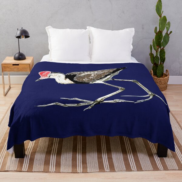 Item preview, Comb-Crested Jacana White Alternate Print designed and sold by designsasstultd.