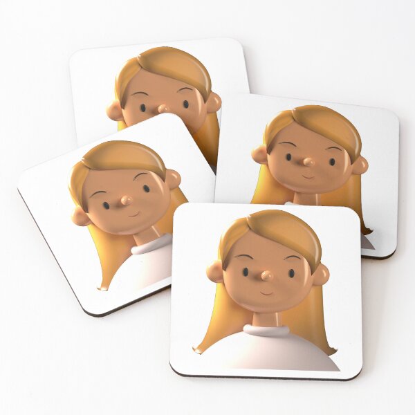 Item preview, Funny blonde long-haired girl Peper designed and sold by MHerzel.
