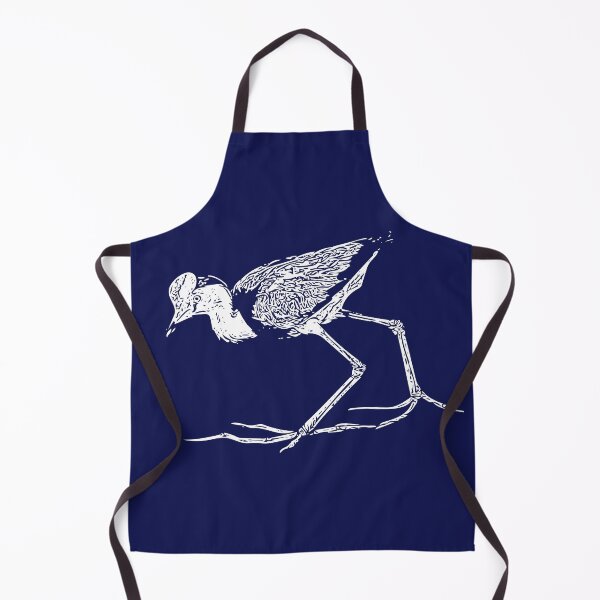 Item preview, Comb-Crested Jacana White Print designed and sold by designsasstultd.