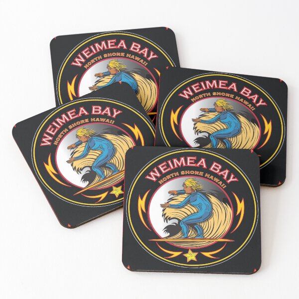 Item preview, HAWAII NORTH SHORE WEIMEA BAY SURFING designed and sold by Larry Butterworth.