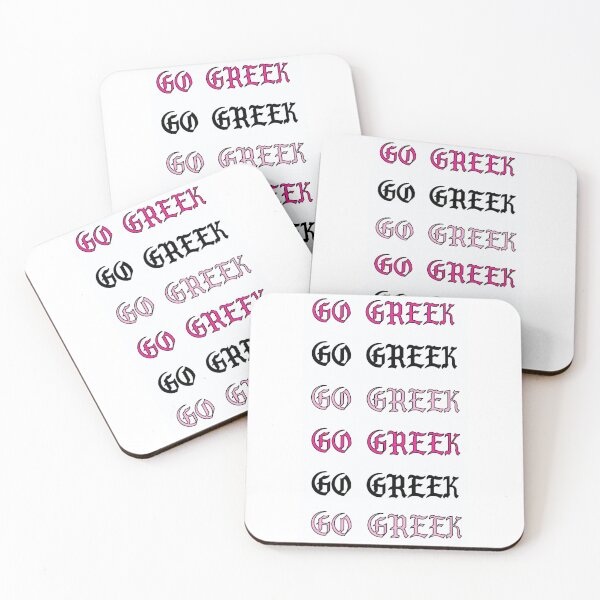 Item preview, GO GREEK PINK PABLO FONT designed and sold by ava-olivia.