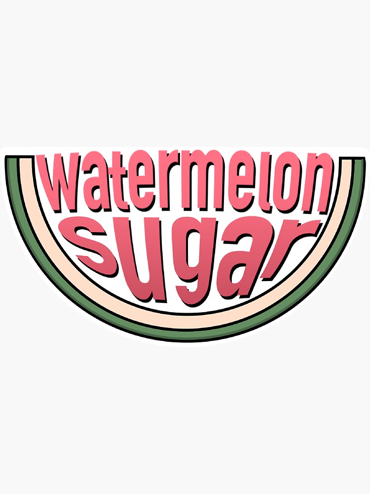 "Watermelon Sugar High Harry Styles TikTok Meme" Sticker for Sale by