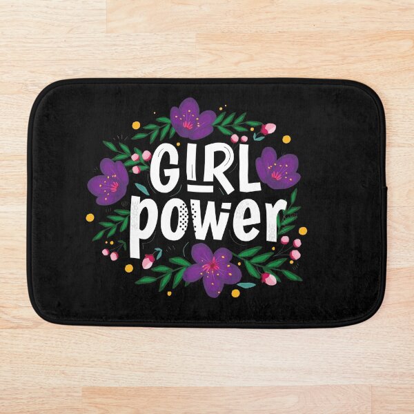 Item preview, GRL PWR FLOWER FEMINIST BOLT designed and sold by femyay.