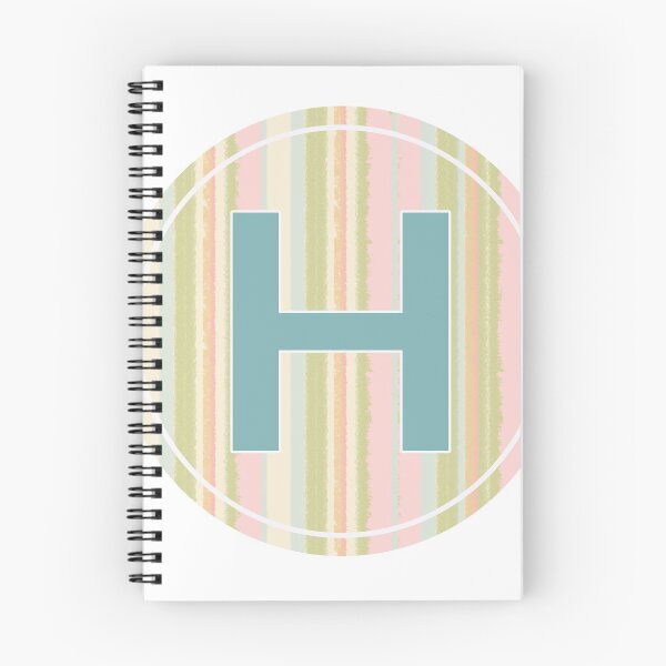 Aperçu de l'œuvre  La lettre H aux pastels créée et vendue par digikim.