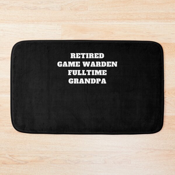 Item preview, Retired game warden fulltime grandpa green line designed and sold by Jeangel97.