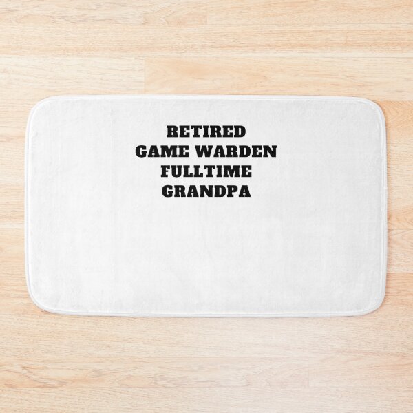 Item preview, Retired game warden fulltime grandpa green line designed and sold by Jeangel97.