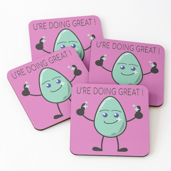 Item preview, You're Doing Great by Egg Mascot designed and sold by LotusBlue77.