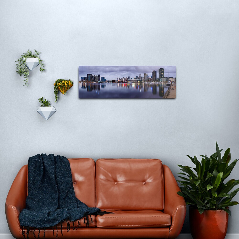 Docklands Evening, Melbourne, Victoria, Australia Metal Print