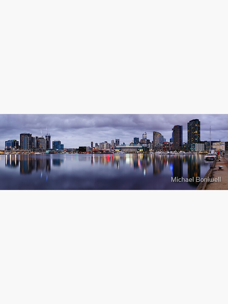 Docklands Evening, Melbourne, Victoria, Australia by Chockstone