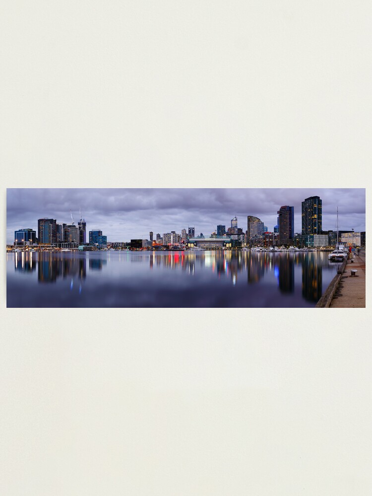 Alternate view of Docklands Evening, Melbourne, Victoria, Australia Photographic Print
