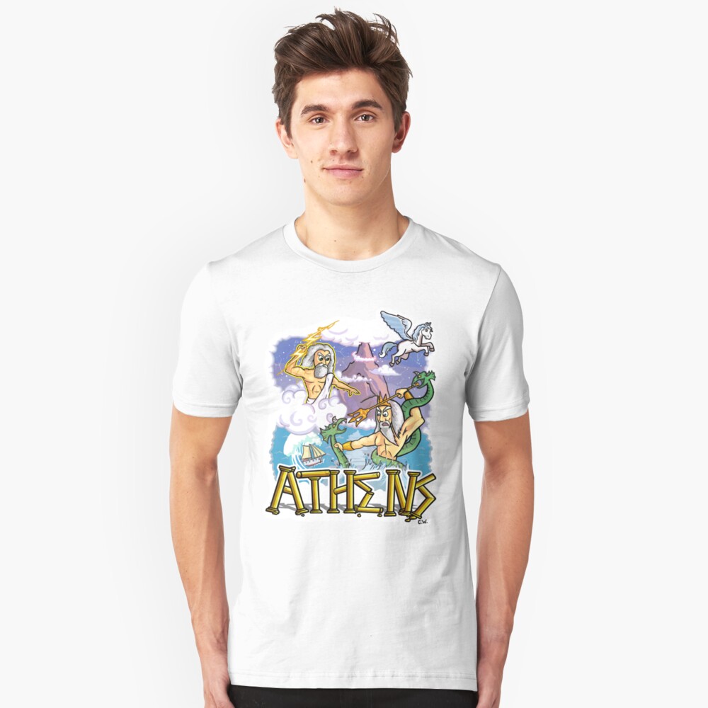 Ancient Athens Slim Fit T-Shirt