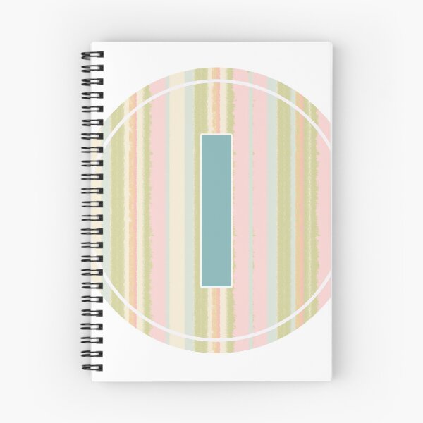 Item preview, The letter I (or number 1) in pastels designed and sold by digikim.