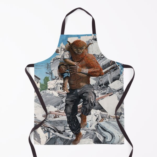 Item preview, Bugbear Hero Rescuing Child Fantasy Art designed and sold by HelmsArt.