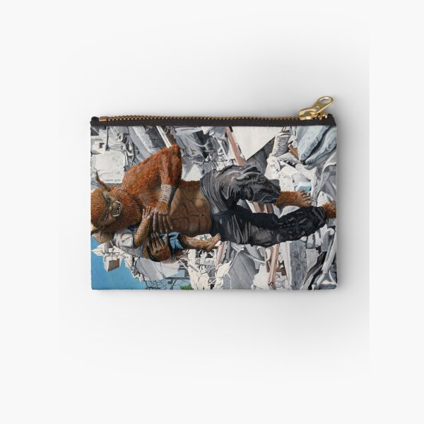 Item preview, Bugbear Hero Rescuing Child Fantasy Art designed and sold by HelmsArt.