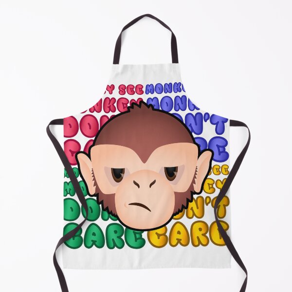 Item preview, Monkey See, Monkey Don't Care designed and sold by jpenfield designs.