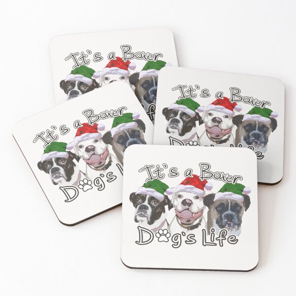 Item preview, Christmas Boxer Dog Life designed and sold by 3QuartersToday.