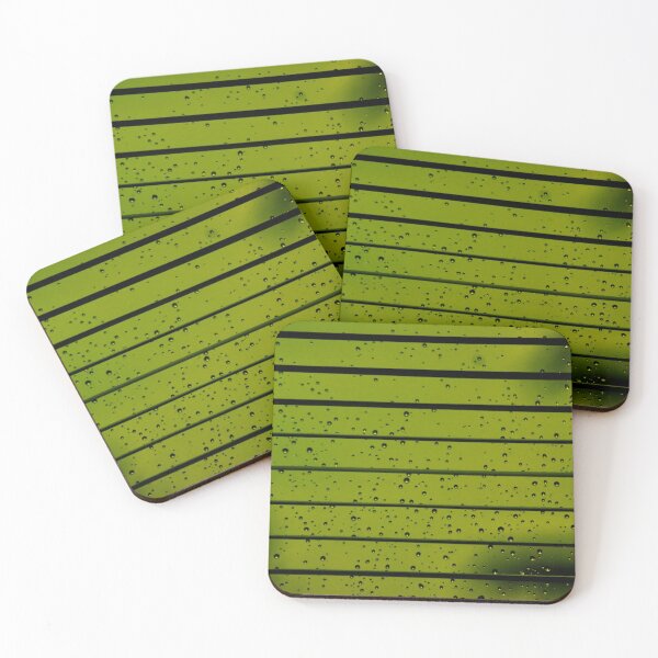 Item preview, Green view trough the window blinds designed and sold by adamtepl.