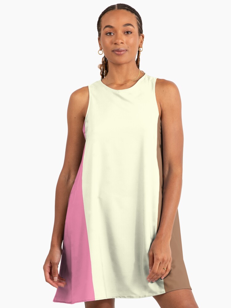 Neopolitan Ice Cream" A-Line Dress for Sale by fishbiscuit | Redbubble