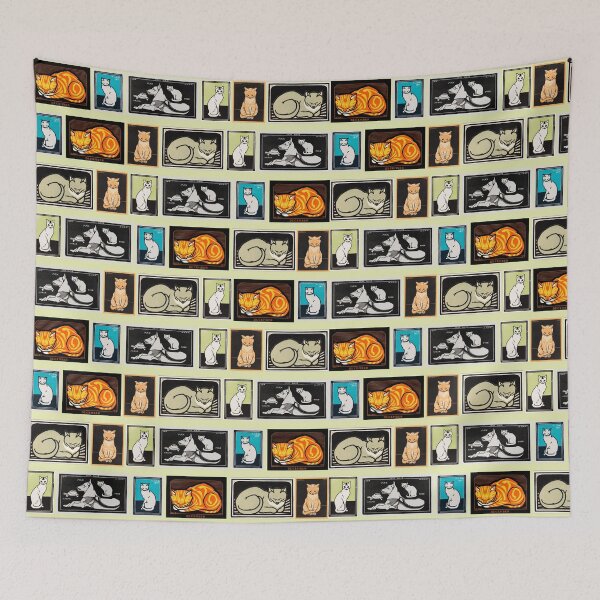 Item preview, Cats Stamps of Rijksmuseum  designed and sold by The Tilted Flamingo.
