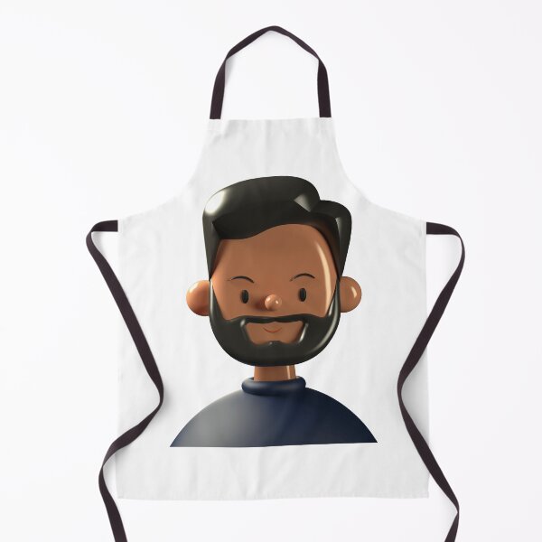 Item preview, Funny bearded man Bertram designed and sold by MHerzel.