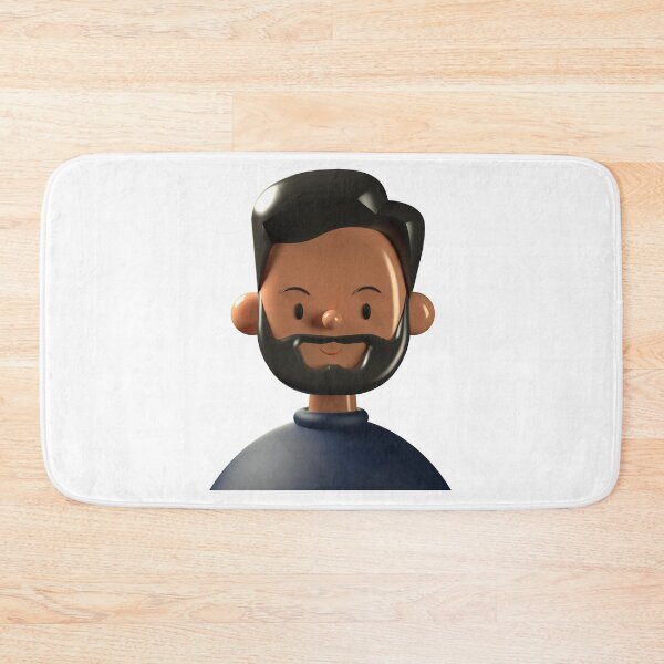 Item preview, Funny bearded man Bertram designed and sold by MHerzel.