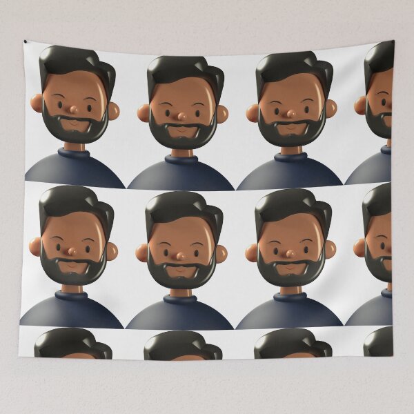 Item preview, Funny bearded man Bertram designed and sold by MHerzel.