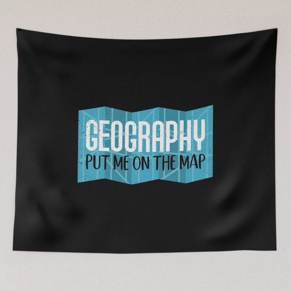 Item preview, Geography Put Me On The Map designed and sold by bonmotto.