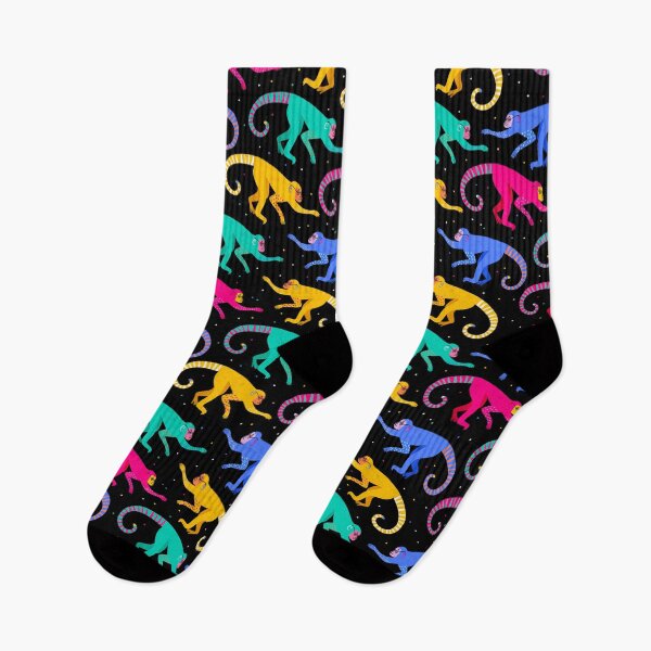 Item preview, colourful monkeys designed and sold by JuliaGosteva.