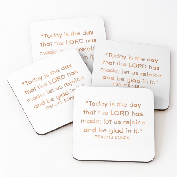 Item preview, Psalms 118:24 Bible Verse designed and sold by mercysart.