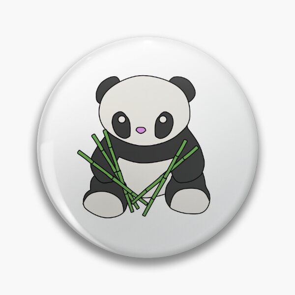 Item preview, Panda Bear Eating Banbu designed and sold by Viajamoslowcost.