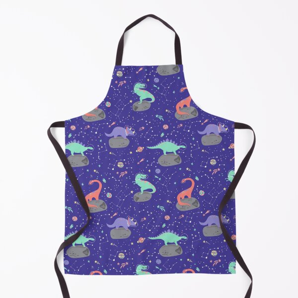 Item preview, Dinosaurs Floating on an Asteroid in Purple designed and sold by latheandquill.