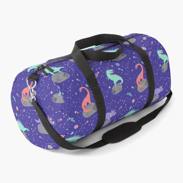 Item preview, Dinosaurs Floating on an Asteroid in Purple designed and sold by latheandquill.
