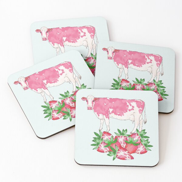 Item preview, Strawberry Cow designed and sold by okpinsArtDesign.