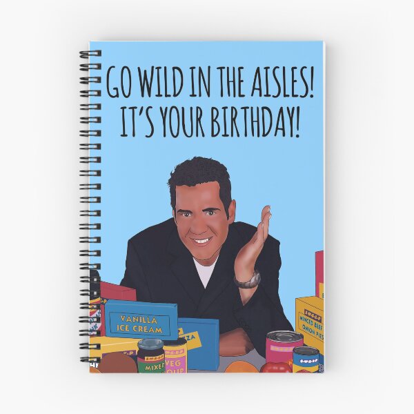 Item preview, Supermarket Sweep Birthday Card designed and sold by Sweetie Darling  Design.