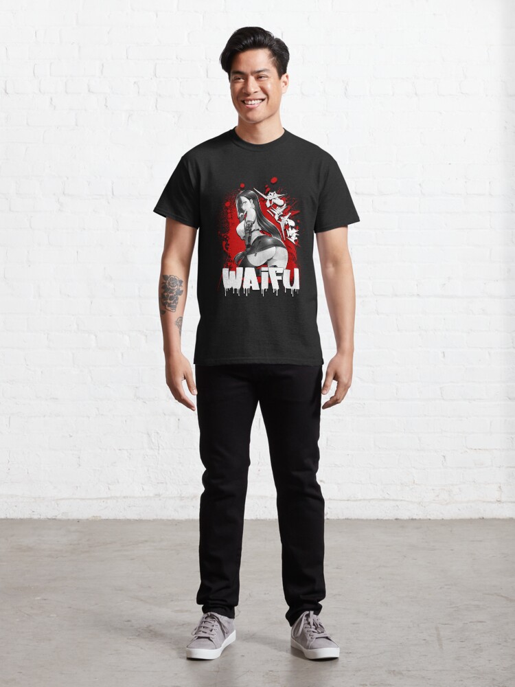 Alternate view of Tifa Lockhart Graffiti - FF7 Remake Classic T-Shirt