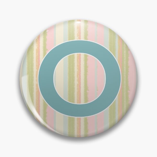 Item preview, The letter O in pastels designed and sold by digikim.
