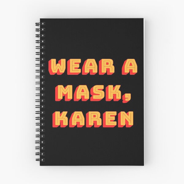 Item preview, WEAR A MASK, KAREN designed and sold by acamilu.