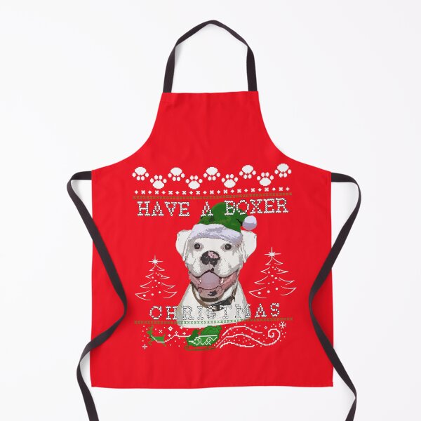 Item preview, White Boxer Dog Christmas Sweater designed and sold by 3QuartersToday.