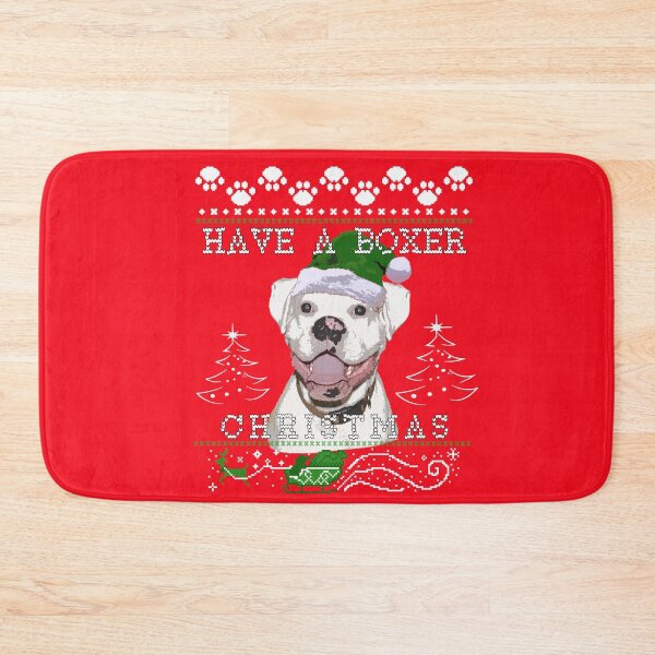 Item preview, White Boxer Dog Christmas Sweater designed and sold by 3QuartersToday.