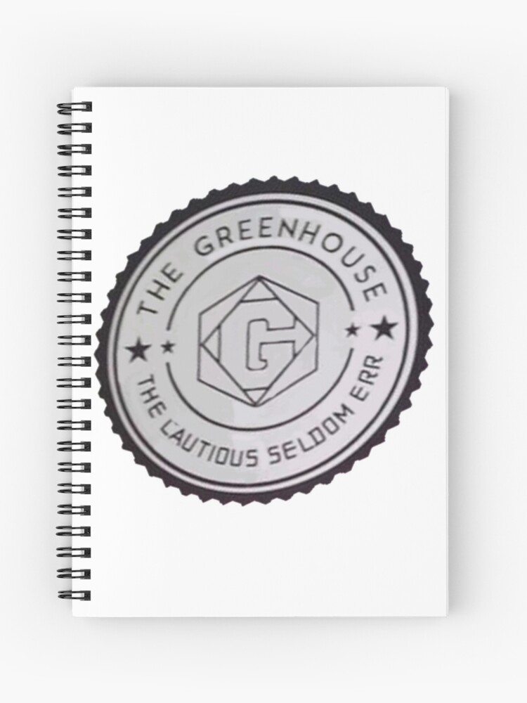 Greenhouse Academy Logo Spiral Notebook By Tiredtakachi Redbubble