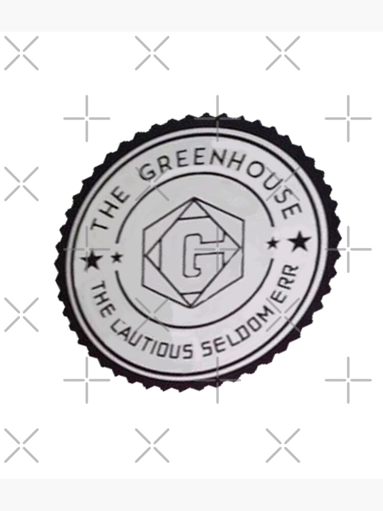 Greenhouse Academy Logo Greeting Card By Tiredtakachi Redbubble