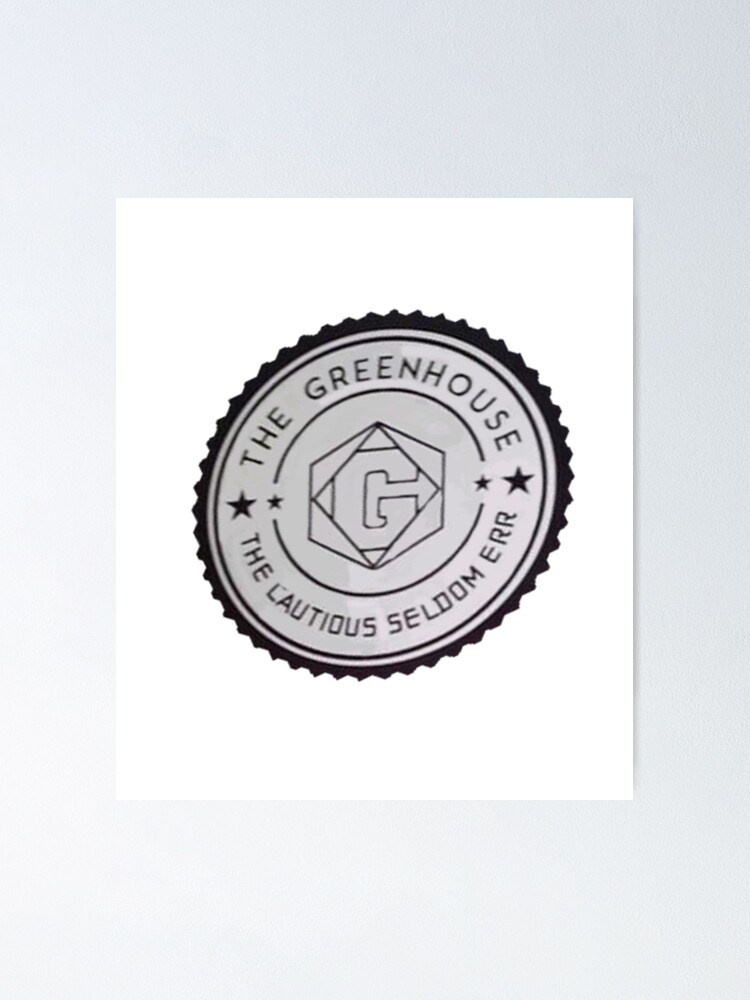 Greenhouse Academy Logo Poster For Sale By Tiredtakachi Redbubble