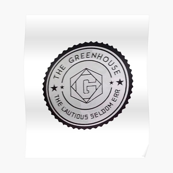 Greenhouse Academy Logo Poster By Tiredtakachi Redbubble