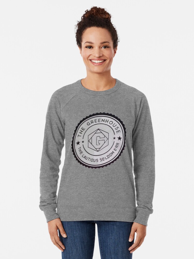 Greenhouse Academy Logo Lightweight Sweatshirt By Tiredtakachi Redbubble