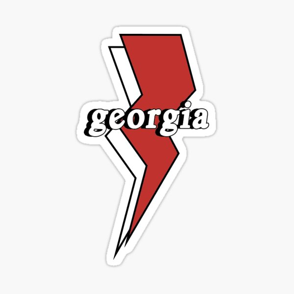 Georgia jersey  Sticker for Sale by Kaitwaltman