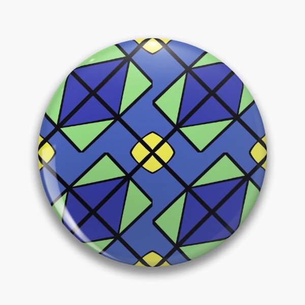 Item preview, Blue Yellow Blended Block designed and sold by ArtfullHeart9.