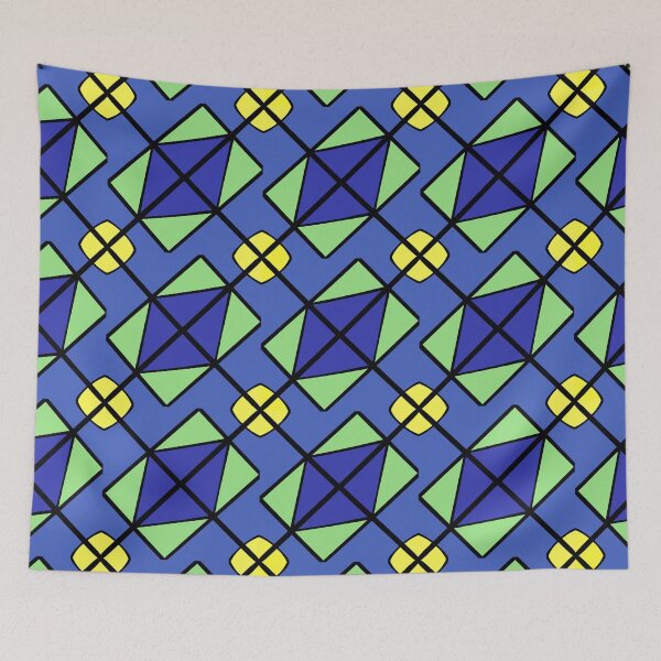Item preview, Blue Yellow Blended Block designed and sold by ArtfullHeart9.