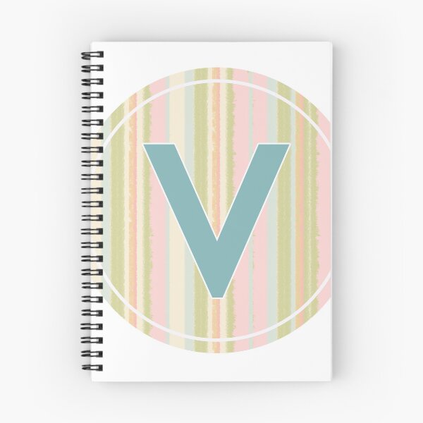 Item preview, The letter V in pastels designed and sold by digikim.