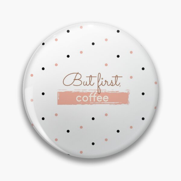Item preview, But first coffee polka dot designed and sold by KseniiaDesign.