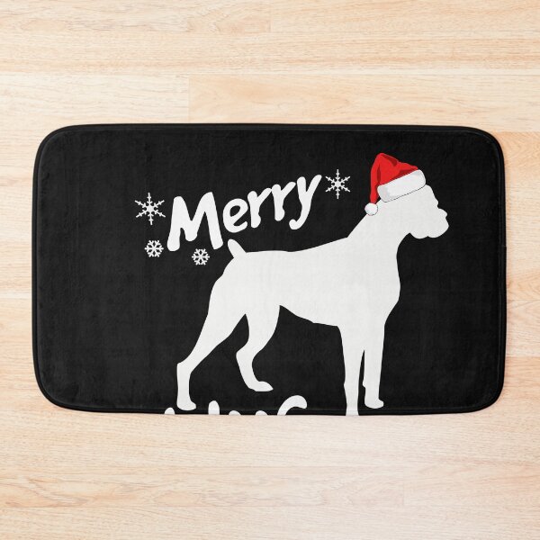Item preview, Merry Woofmas, Santa Boxer Dog designed and sold by 3QuartersToday.